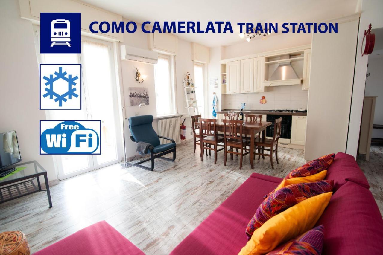 Casina - Self Check In 24H - Como Camerlata Train Station Apartment Exterior photo